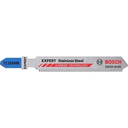 Bosch EXPERT Stainless Steel T 118AhM Stichsägeblatt, 2 Stück Nr. 2608901709