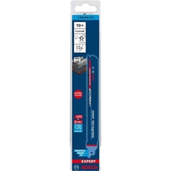 Bosch EXPERT Thick Tough Metal S 1155 CHC Säbelsägeblatt, 10 Stück, für Säbelsägen Nr. 2608900370