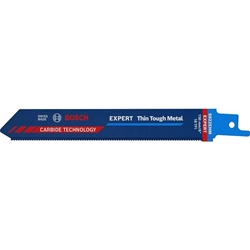 Bosch EXPERT Thin Tough Metal S 922 EHM Säbelsägeblatt, 10 Stück, für Säbelsägen Nr. 2608900362