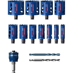 Bosch EXPERT Tough Material Lochsäge-Set, 20/22/25/32/35/40/44/51/60/68/76mm, 14-tlg. Nr. 2608900448