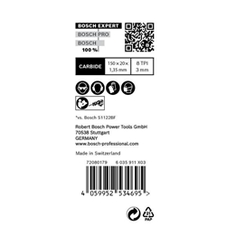 Bosch EXPERT Vehicle Rescue S 957 CHM Säbelsägeblatt, 10 Stück, für Säbelsägen Nr. 2608900379