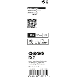 Bosch EXPERT Wood 2-side clean T 308 B Stichsägeblatt, 100 Stück, für Stichsägen Nr. 2608900553
