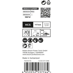 Bosch EXPERT Wood 2-side clean T 308 B Stichsägeblatt, 25 Stück, für Stichsägen Nr. 2608900552