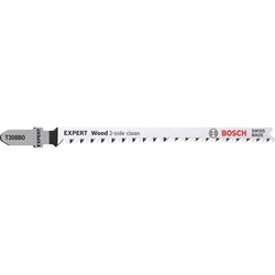 Bosch EXPERT Wood 2-side clean T 308 BO Stichsägeblatt, 25 Stück, für Stichsägen Nr. 2608900556
