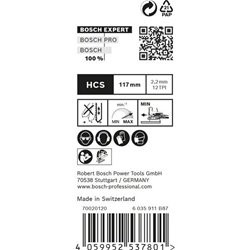 Bosch EXPERT Wood 2-side clean T 308 BO Stichsägeblatt, 25 Stück, für Stichsägen Nr. 2608900556
