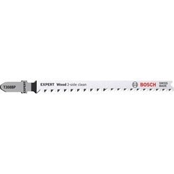 Bosch EXPERT Wood 2-side clean T 308 BP Stichsägeblatt, 3 Stück, für Stichsägen Nr. 2608900557