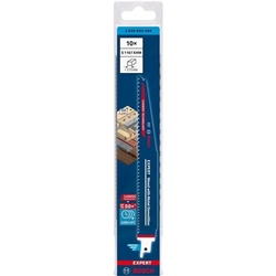 Bosch EXPERT Wood with Metal Demolition S 1167 XHM Säbelsägeblatt, 10 Stück Nr. 2608900400