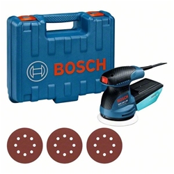 Bosch Exzenterschleifer GEX 125-1 AE, mit 3xSchleifblatt C470, in Handwerkerkoffer Nr. 0601387504