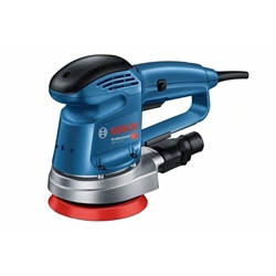 Bosch Exzenterschleifer GEX 34-125, Schleifteller, 1xPapierstaubbeutel, 1xAbsaugadapter Nr. 0601372300