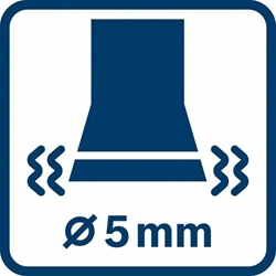 Bosch Exzenterschleifer GEX 34-125, Schleifteller, 1xPapierstaubbeutel, 1xAbsaugadapter Nr. 0601372300