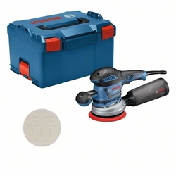 Bosch Exzenterschleifer GEX 40-150 mit 1xSchleifblatt M480 und L-BOXX Nr. 060137B201