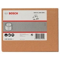 Bosch Faltenfilter, Filteroberfläche 3000 cm ², 139x185mm, Zubehör für GAS 15 L Nr. 2607432024