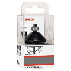 Bosch Fasefräser, 8mm, B 11mm, L 15mm, G 56mm, 45° Nr. 2608628352