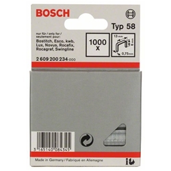 Bosch Feindrahtklammer Typ 58, 13x0,75x6mm, 1000er-Pack Nr. 2609200234