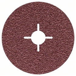 Bosch Fiberschleifscheibe R444 EXPERT for Metal, Korund, 115mm, 22,23mm, 24 Nr. 2608605464