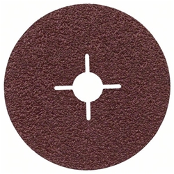Bosch Fiberschleifscheibe R444 EXPERT for Metal, Korund, 125mm, 22,23mm, 24 Nr. 2608605474