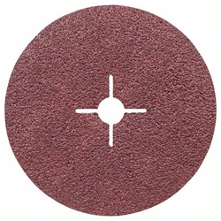 Bosch Fiberschleifscheibe R444 EXPERT for Metal, Korund, 180mm, 22,23mm, 24 Nr. 2608605484