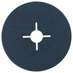 Bosch Fiberschleifscheibe R574 Best for Metal, Zirkonkorund, 125mm, 22,23mm, 100 Nr. 2608606735