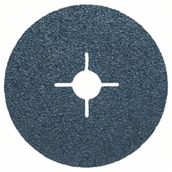 Bosch Fiberschleifscheibe R574 Best for Metal, Zirkonkorund, 125mm, 22,23mm, 24 Nr. 2608606731