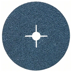 Bosch Fiberschleifscheibe R574 Best for Metal, Zirkonkorund, 180mm, 22,23mm, 24 Nr. 2608606740