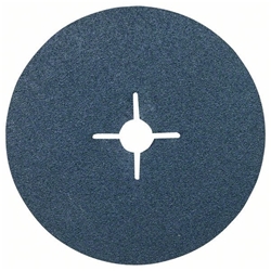 Bosch Fiberschleifscheibe R574 Best for Metal, Zirkonkorund, 180mm, 22,23mm, 60 Nr. 2608606742