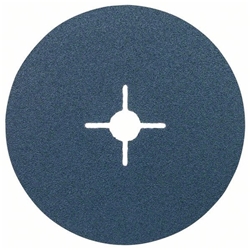 Bosch Fiberschleifscheibe R574 Best for Metal, Zirkonkorund, 180mm, 22,23mm, 80 Nr. 2608606743