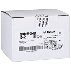 Bosch Fiberschleifscheibe R780 Best for Metal and Inox, 115x22,23mm, 50 Nr. 2608621605