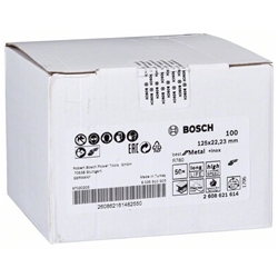 Bosch Fiberschleifscheibe R780 Best for Metal and Inox, 125x22,23mm, 100 Nr. 2608621614