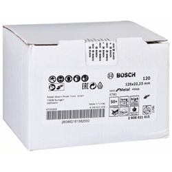 Bosch Fiberschleifscheibe R780 Best for Metal and Inox, 125x22,23mm, 120 Nr. 2608621615