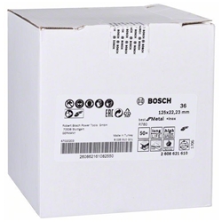 Bosch Fiberschleifscheibe R780 Best for Metal and Inox, 125x22,23mm, 36 Nr. 2608621610