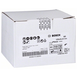Bosch Fiberschleifscheibe R780 Best for Metal and Inox, 125x22,23mm, 60 Nr. 2608621612