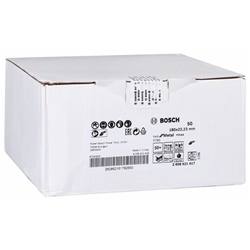 Bosch Fiberschleifscheibe R780 Best for Metal and Inox, 180x22,23mm, 50 Nr. 2608621617