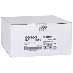 Bosch Fiberschleifscheibe R780 Best for Metal and Inox, 180x22,23mm, 80 Nr. 2608621619