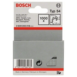 Bosch Flachdrahtklammer Typ 54, 12,9x1,25x6mm, 1000er-Pack Nr. 2609200218