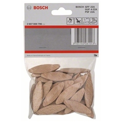 Bosch Flachdübel, 45x15x4mm, 50er-Pack Nr. 2607000796