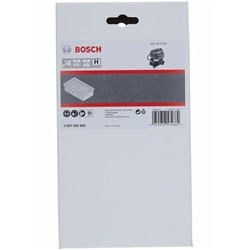 Bosch Flache Plisseefilter H-Klasse (HEPA), PTFE, passend zu: GAS 35 H AFC Nr. 2607432052