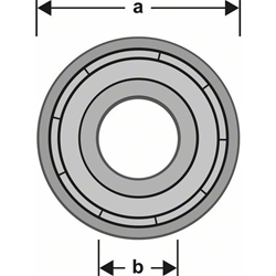 Bosch Führungskugellager-Set, EXPERT for Wood Nr. 2608629391
