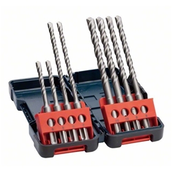 Bosch Hammerbohrerset SDS plus-3, 8-tlg., Tough Box, 6-10mm Nr. 2607019902