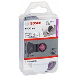 Bosch HCS Schaber ATZ 52 SC, biegesteif, 52x26mm, 10er-Pack Nr. 2608664487