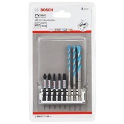 Bosch Hex-9 MultiConstruction, 5/6/8mm, Impact Power-Bit, 50mm PH2, PZ2, T20/25/30 Nr. 2608577144