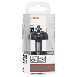 Bosch Hohlkehlenfräser, 12mm, R1 12mm, D 36,7mm, L 16mm, G 70mm Nr. 2608628474