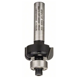 Bosch Hohlkehlenfräser, 8mm, R1 4mm, D 20,7mm, L 9mm, G 53mm Nr. 2608628361