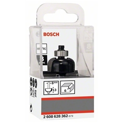 Bosch Hohlkehlenfräser, 8mm, R1 6mm, D 24,7mm, L 13mm, G 53mm Nr. 2608628362