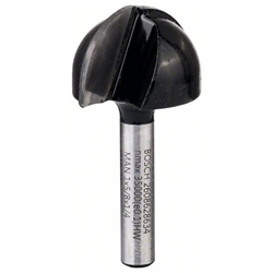 Bosch Hohlkehlfräser, 1/4-Zoll, R1 12,7mm, D 25,4mm, L 15,6mm, G 49mm Nr. 2608628634