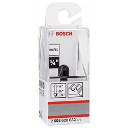 Bosch Hohlkehlfräser, 1/4-Zoll, R1 4,7mm, D 9,5mm, L 9,2mm, G 45mm Nr. 2608628632