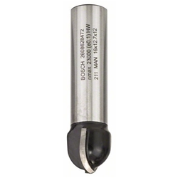 Bosch Hohlkehlfräser, 12mm, R1 8mm, D 16mm, L 12,7mm, G 54mm Nr. 2608628472