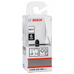 Bosch Hohlkehlfräser, 6mm, R1 3,2mm, D 6,35mm, L 9,1mm, G 40mm Nr. 2608628460