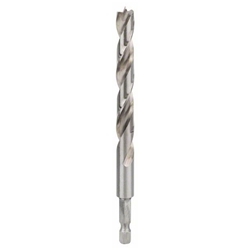 Bosch Holzspiralbohrer mit 1/4-Zoll-Sechskantschaft, 10x87x133mm Nr. 2608595524