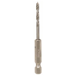 Bosch Holzspiralbohrer mit 1/4-Zoll-Sechskantschaft, 3x33x74mm Nr. 2608595519