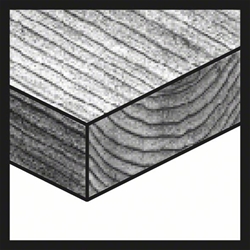 Bosch Holzspiralbohrer mit 1/4-Zoll-Sechskantschaft, 3x33x74mm Nr. 2608595519